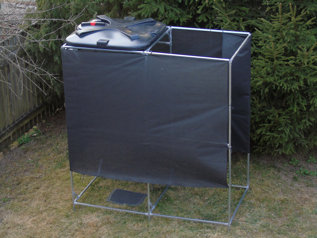 каркас для летнего душа