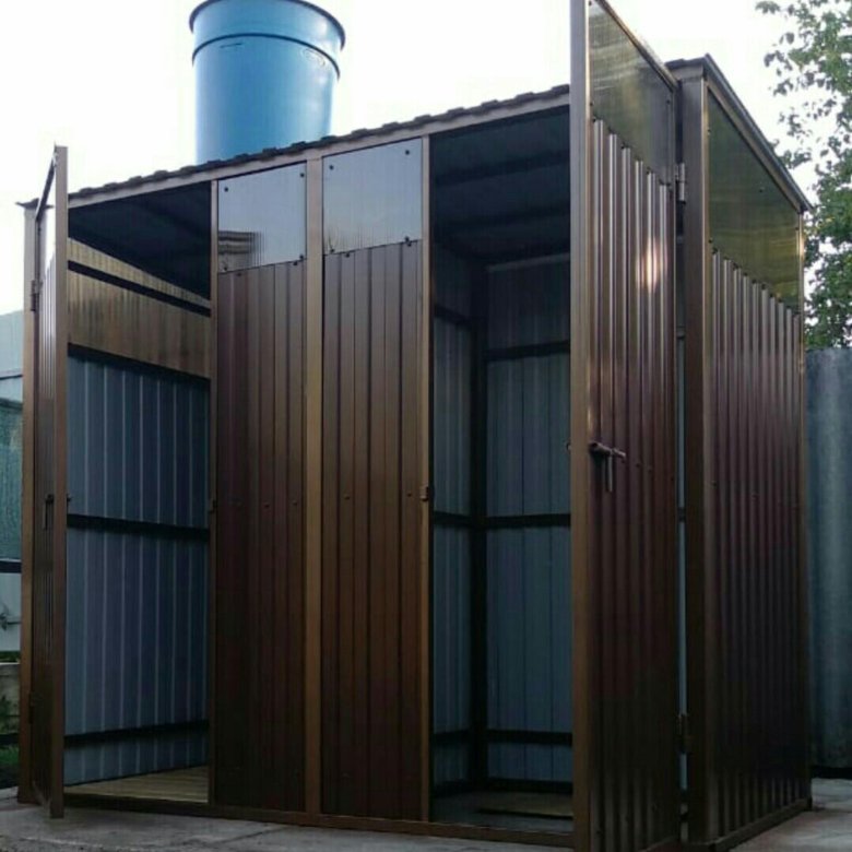 Душ + туалет для дачи