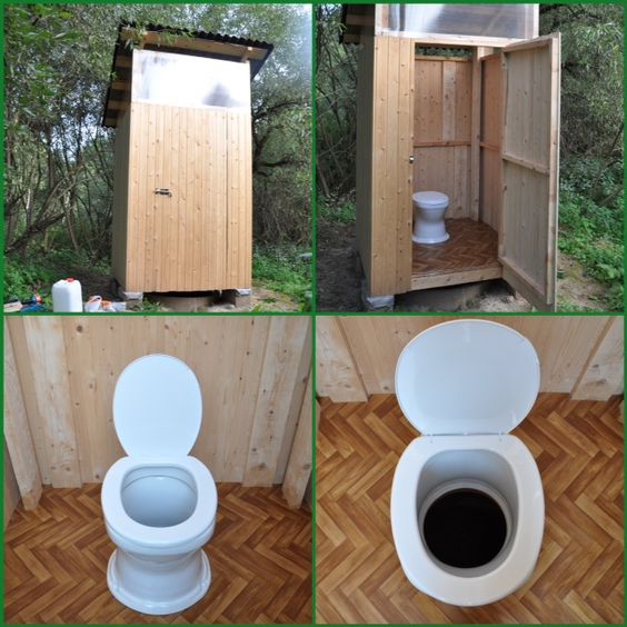 дачный туалет