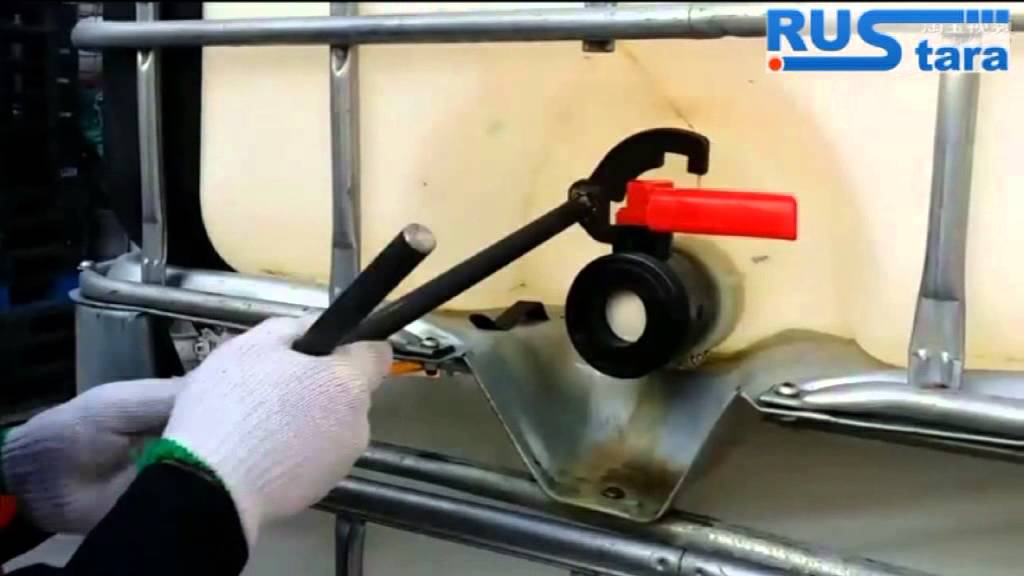 Как открыть кран на еврокуб