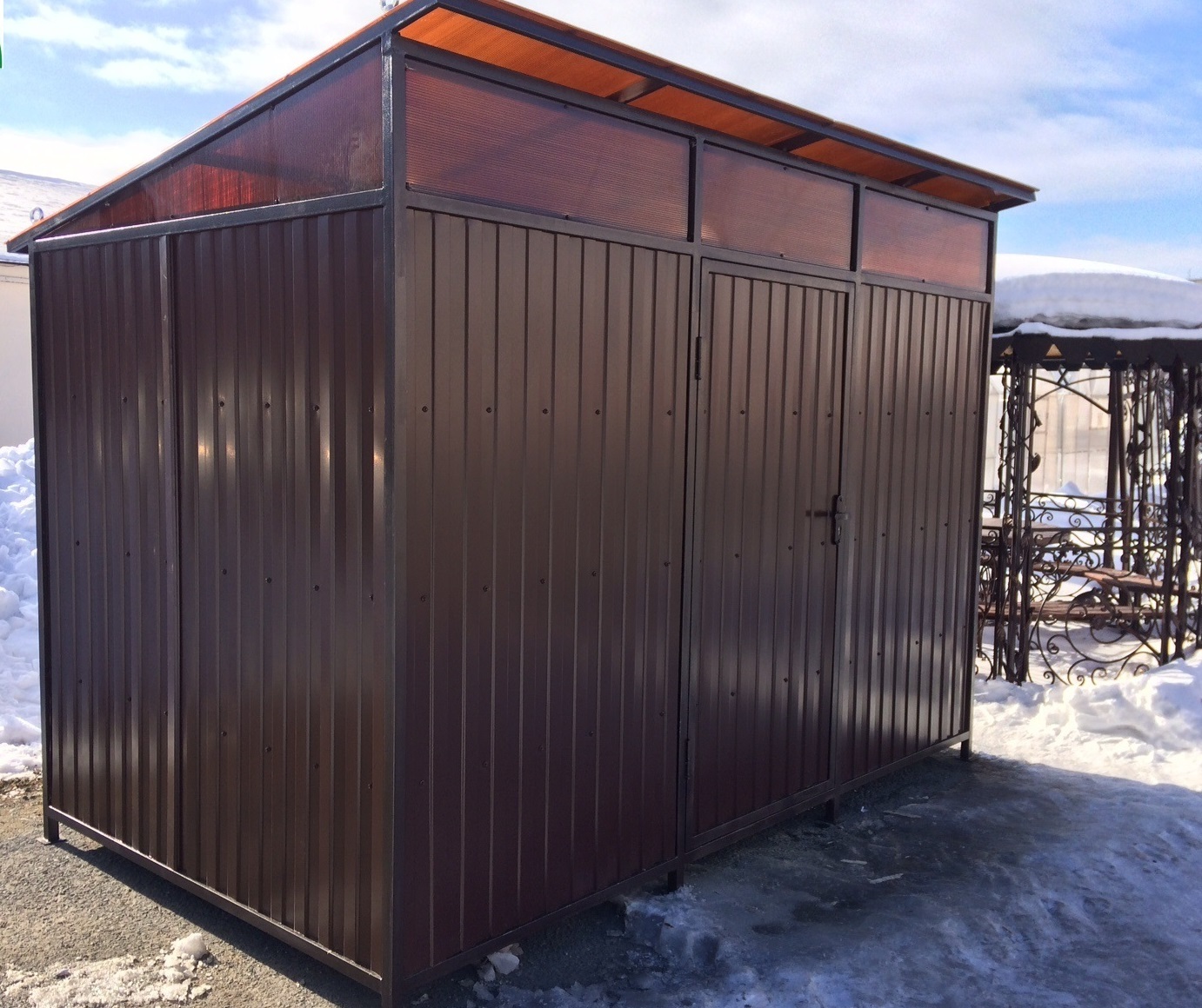 Душ + туалет для дачи