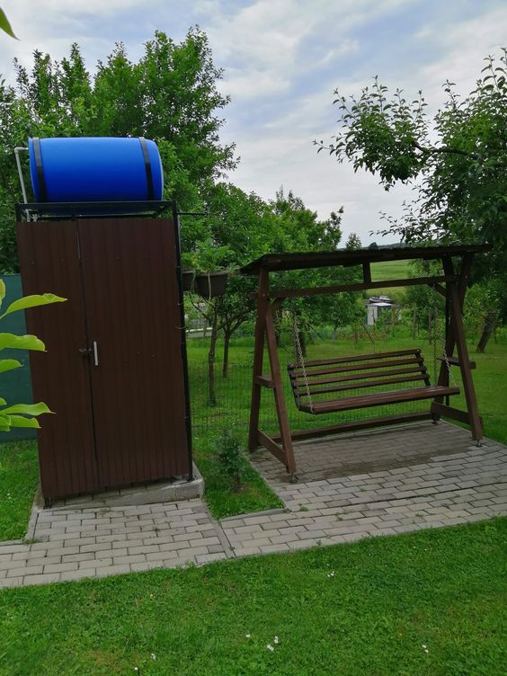 Душ + туалет для дачи