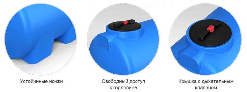 емкость бак бочка 300 литров пластиковая